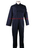 Nfpa2112 Fire Retardant and Oil Resistant Mens Navy Working Coverall Suit