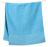 100% Cotton Solid Color Jacquard Satin Towel in 17 Colors