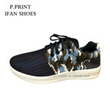 Canvas and Mesh Sport Shoes Fashion Design Cheap Price
