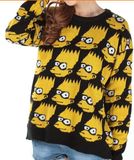 Simpsons Pattern Sweater (BTQ054)