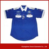 Custom Design Staff Shirts Uniform for 4s Gas Shop (S34)