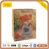 Bear Lovely Glove Sweater Wedding Woollen Kraft Paper Bag