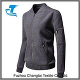 Fleece Lined Blouson Slim Cut Bomber Jacket