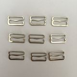 Zinc Alloy Plated Sliver Metal Bra Hooks for Women Bra