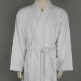 100% Micro Polyester Twill SPA Robe with Terry Lining