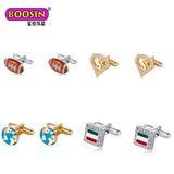 Wholesale Cheap Custom Metal Cufflinks for Men's Shirt