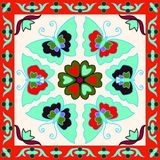 Digital Print Custom Fashion Silk Scarf (F13-DP-0001)