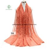 Tie-Dyed Retro Embroidery Rattan Shawl Lady Fashion Scarf