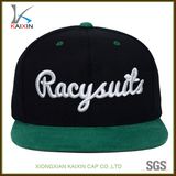 Custom Suede Brim 3D Embroidery Sport Snapback Hat