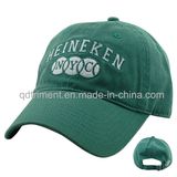 Comfortable Washed Cotton Twill Embroidery Golf Sport Baseball Cap (TMB0835)