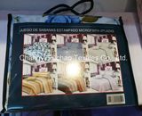 Poly/Cotton Material Quilting Fabric Modern Bedspread Bedding Set Bed Sheet
