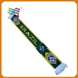 Cheap Heat Transfer Printing 13.5*150cm Football Fan Scarf