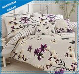 Floral Painting Design Microfiber Duvet Cover Bed Linen