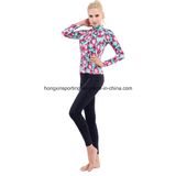 Two-Piece Lycra Rash Guard, Swimwear, Yoga Sports Wear,