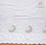 H10015 New Design 100% Cotton Lace Fabric