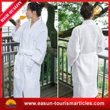 Super Soft Fleece Hotel Cheap Cotton Bathrobe for Adults