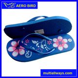 Women Flip Flop Slipper with Flowers Print (15I159)