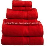 China Wholesale 600 Gram 100% Cotton Yarn Dyed 4 Piece Bath Towel, Bath Towel Set