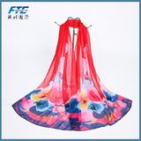 Wholesale Lady Silk Long Fashion Scarf