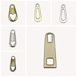 Free Color Professional Gold Zinc Alloy Giant Zipper