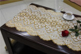 50cm Long Lace Gold/Silver PVC Vinyl Crochet Tablecloth (JFBD006)