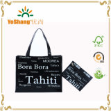 Promotional Shiny Vinyl PVC Shopping Tote Bag