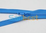 Resin Zippers with Silver Teeth and Beautiful Colors