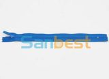 High Quality Fashion Resin Zippers with Silver Teeth
