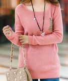 The Big Code Loose Long Sweater (BTQ058)