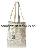 China Factory Produce Custom Logo Printed Cotton Canvas Tote Shopping Bag