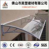 Foshan China Factory Direct Polycarbonate Solid Sheet Awning Easy to Install for Doors and Windows