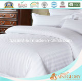 Hotel White Bedding Sets Stripe Style Sheet Sets with Pure Cotton Fabric
