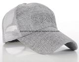 Custom Gray Mesh Flexfit Golf Cap