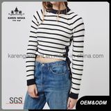 Ladies Side Tie Striped Jumper Fashion Clothes