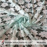 Textile Flower Mesh Lace Fabric (M1034)