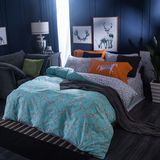 Luxury European Style Reactive Print Cotton Bedding Set