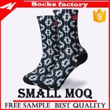 Sport 100% White Blank Sublimation Polyester Men Socks