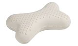 Natural Latex Bone Shape Neck Pillow for Car Travel