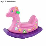 Children Indoor Playground Plastic Rocking Horse