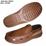 Factory Custom Leisure Canvas PU Upper EVA Sole Clog Men Casual Shoes