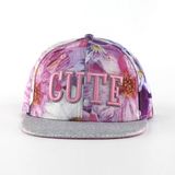 Snapback Cotton Sublimation Print Baby Cap