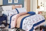 Cotton Bedding Set Chinese 3D Printing Duvet Cover Set