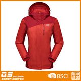 Women's 3 in 1 Fashion Waterproof Warm Jacket