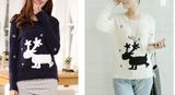 Fashion Women's Long-Sleeved Pullover Sweater (BTQ066)