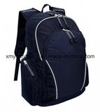 Promotional Navy Blue 600d Polyester Sports Travel Backpack