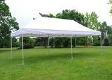 3m X 4.5m White Heavy Duty Waterproof Pop up Gazebo