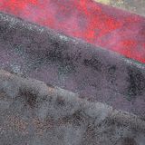 Burnished Faux Leather Upholstery Polyurethane Fabric for Shoe Bag