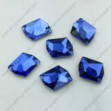 Capri Blue Glass Garment Stone Sewing Rhinestone (DZ-3070)