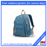 Candy Color Girl's Canvas Backpack Shoulder Bag