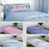 Ly Hotel and Hospital Use Cotton Bed Sheet Set (LY-MUS)